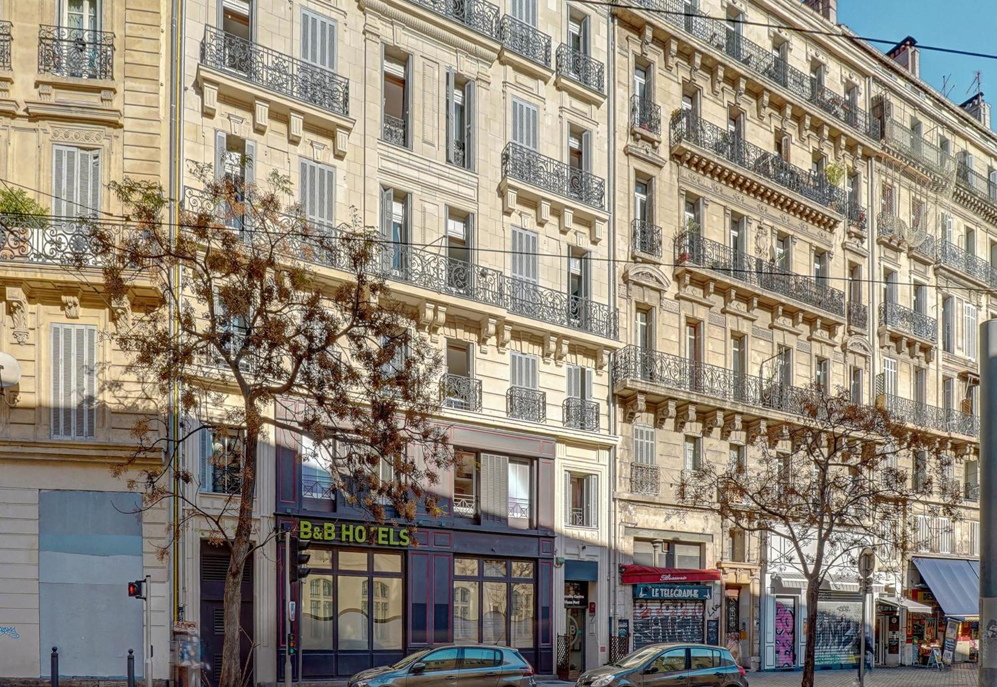 B&B Hotel Marseille Centre Vieux Port Bagian luar foto